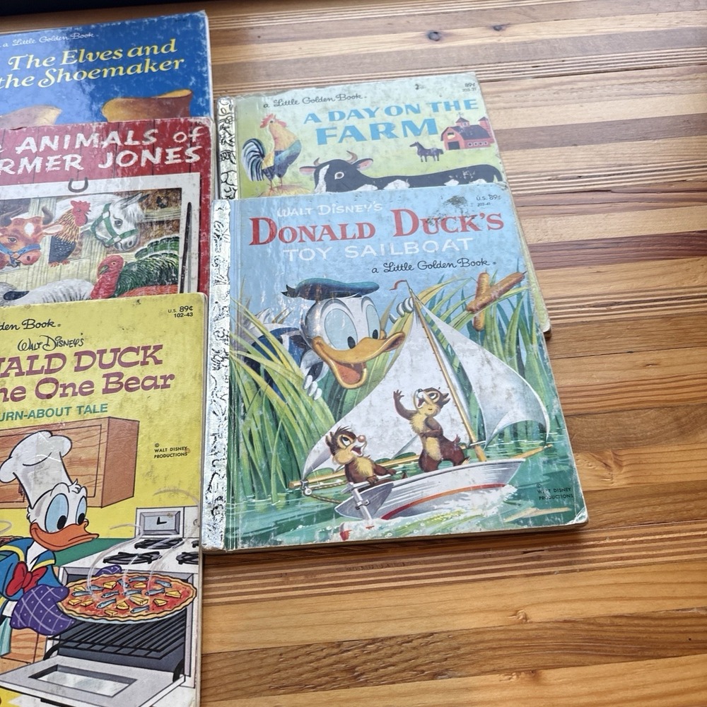 Lot of 11 Little Golden Books Vintage All 1960-90s See Photo Titles Nostalgia - Picture 5 of 15